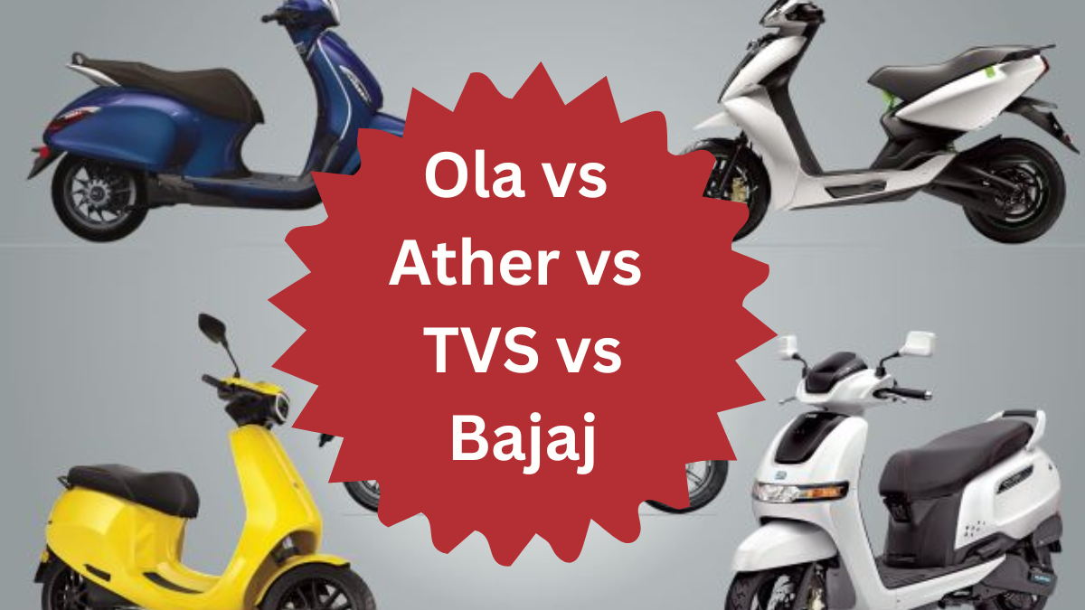 Ola vs Ather vs TVS vs Bajaj – Best Electric Scooter in India 2025 Compared