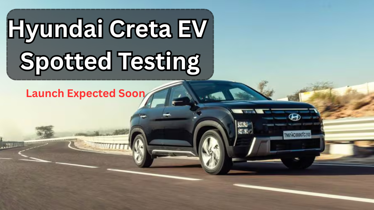 Hyundai Creta EV Spotted Testing – India Launch Expected Soon