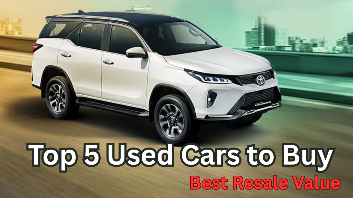 Top 5 Used Cars to Buy in 2025 with Best Resale Value